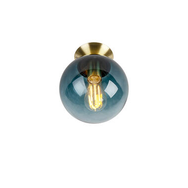 QAZQA plafondlamp Pallon blauw E27 product