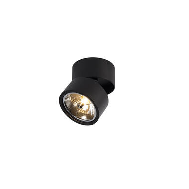 Qazqa spot moderne noir rond orientable - go nine product