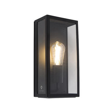 QAZQA wandlamp buiten Rotterdam zwart E27 product