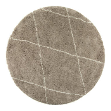 Interieur05 tapis berbère Nea gris/blanc - 200 x 200 cm product