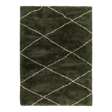 Interieur05 tapis berbère rectangulaire Nea vert/crème - 290 x 200 cm product