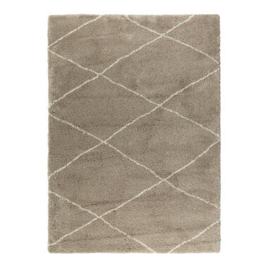 Interieur05 tapis berbère rectangulaire Nea gris/blanc - 190 x 135 cm product