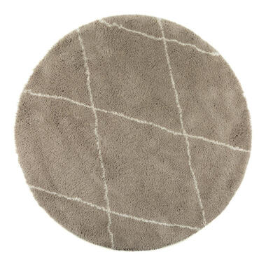 Interieur05 tapis berbère Nea gris/blanc - 240 x 240 cm product