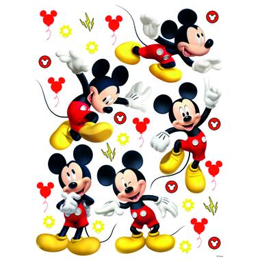 Disney muursticker - Mickey Mouse - rood en geel - 65 x 85 cm - 600165 product