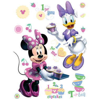 Stickers muraux enfant Minnie et Donald Duck bonne nuit et faites des beaux  rêves - Cdiscount Maison