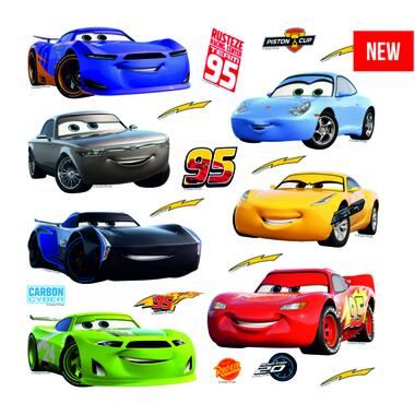 Disney sticker mural - Cars - bleu, rouge, jaune et vert - 30 x 30 cm product