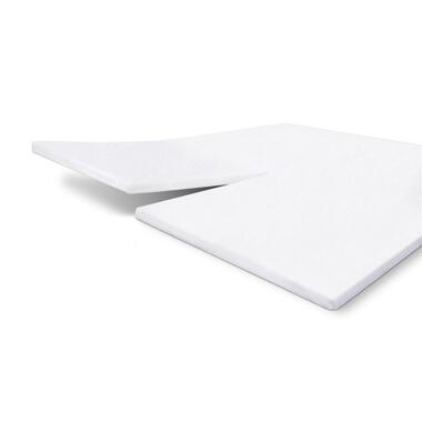 Walra - Molton Cotton Cover Split-Topper - 160x220 cm - Blanc product