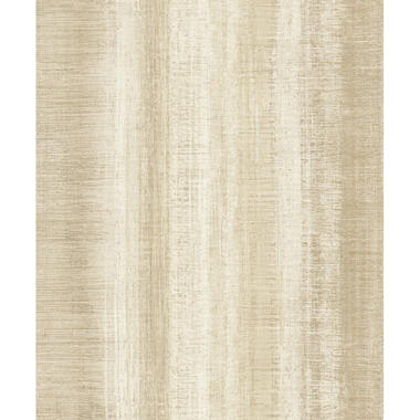 Dutch Wallcoverings - Nomad Flint streep beige - 0,53x10,05m product