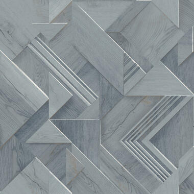 Dutch Wallcoverings - Onyx dessin antraciet - 0,53x10,05m product