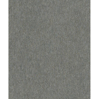 Dutch Wallcoverings - Eden uni donkergrijs - 0,53x10,05m product