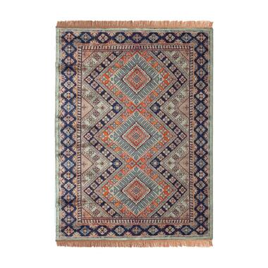 Tier Interior05 Tapis vintage Khepera Vert avec franges - 300 x 200 cm product