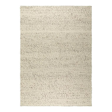 Eva interior wollen vloerkleed cobble stone Wit/Antraciet - 230 x 160 cm product