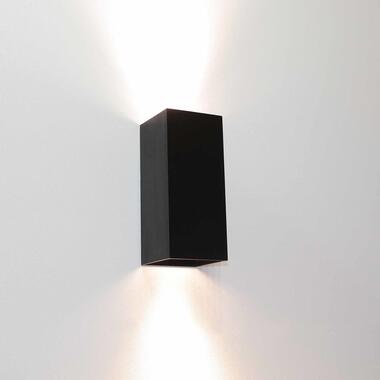 Wandlamp Dante 2 lichts 15,5 x 6,5 cm zwart product