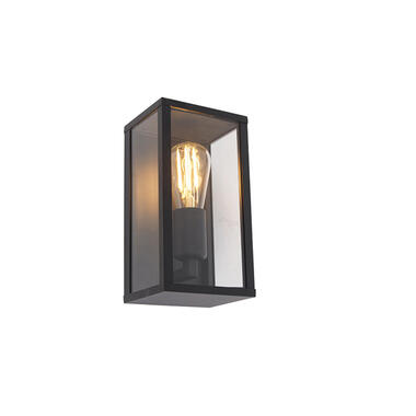 QAZQA wandlamp buiten Charlois zwart E27 product