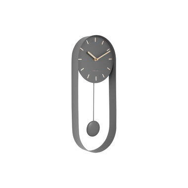 Horloge murale Pendulum Charm - Gris - 50x20x4,8cm product