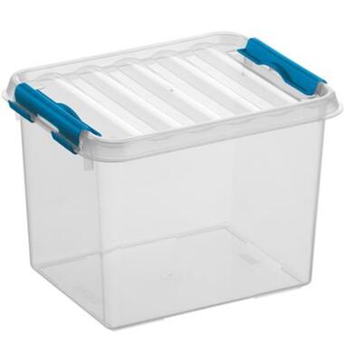 Q-line boîte de rangement 3L transparent bleu product