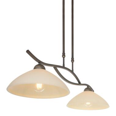 Steinhauer Capri Hanglamp 2-lichts Brons product