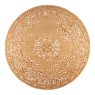 Interieur05 tapis rond Keshan cognac/brun - 160 x 160 cm product