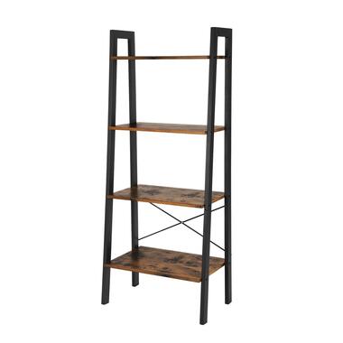 Bobbel Home - Bibliothèque - Industriel - Métal - Noir product