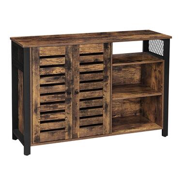 Parya Home - Dressoir - Verstelbare Planken - Industrieel - Hout product