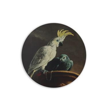 Art for the Home - Canvas Rond - De Menagerie - 70cm in diameter product