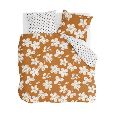 Walra - Housse de couette Fancy Flowers - 200x220 cm - Cognac product