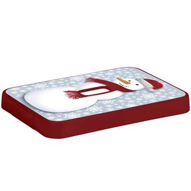Sigma home deksel sneeuwpop rood - opbergbox 13L product