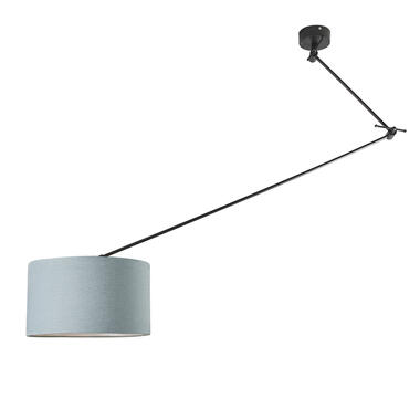 Qazqa hanglampen blitz blauw e27 product