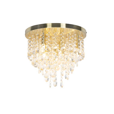 Qazqa plafondlamp medusa goudkleurig g9 product