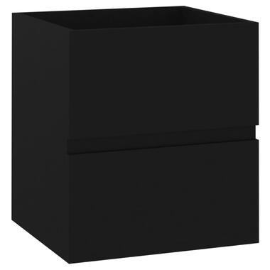 vidaXL Armoire d'évier Noir 41x38,5x45 cm Aggloméré product