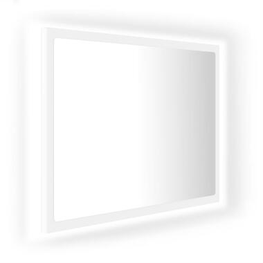 vidaXL Miroir à LED de salle de bain Blanc 60x8,5x37 cm Acrylique product