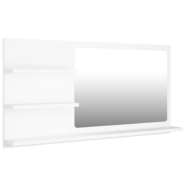 vidaXL Miroir de salle de bain blanc 90x10,5x45 cm bois d’ingénierie product