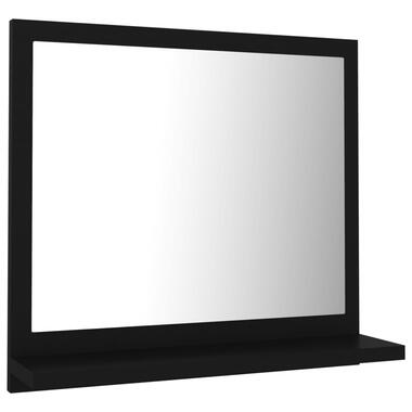 vidaXL Miroir de salle de bain Noir 40x10,5x37 cm Bois d’ingénierie product