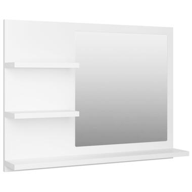 vidaXL Miroir de salle de bain blanc 60x10,5x45 cm bois d’ingénierie product