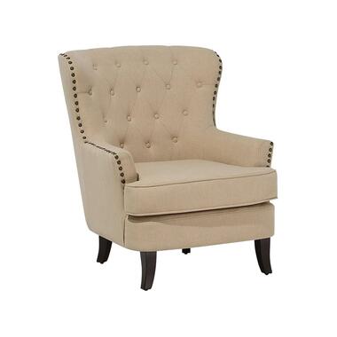 Beliani Fauteuil VIBORG - Beige polyester product