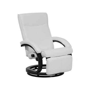 MIGHT - TV-fauteuil - Wit - Kunstleer product