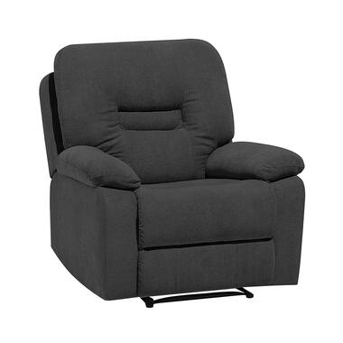 BERGEN - TV-fauteuil - Grijs - Polyester product