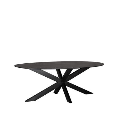LABEL51 Table de salle à manger Zion - Noir - Bois - 210cm product