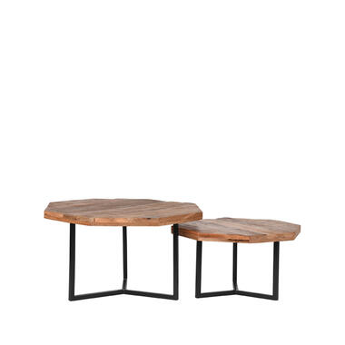 LABEL51 Table Basse Set Figure - Brut - Bois de Manguier product