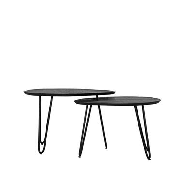 LABEL51 Table basse Frisk - Noir - Bois de manguier product