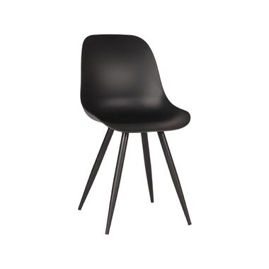 LABEL51 Chaise de salle à manger Monza - Noir - Plastique product