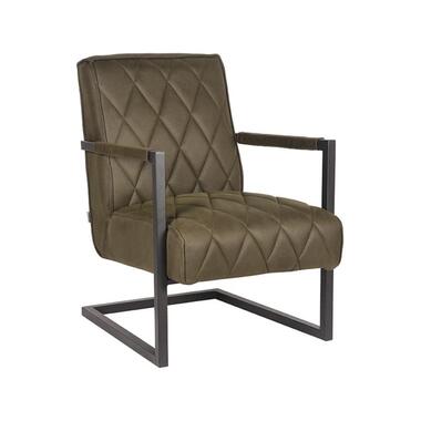 LABEL51 Fauteuil Denmark - Army green - Microfiber product
