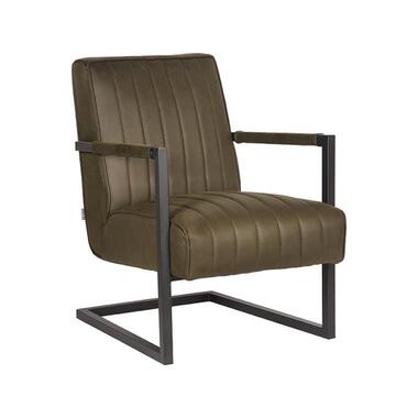 LABEL51 Fauteuil Milo - Army green - Microfiber product