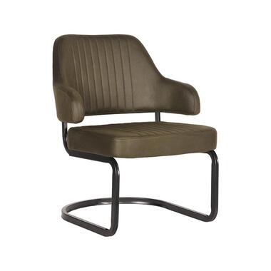 LABEL51 Fauteuil Otta - Army green - Microfiber product
