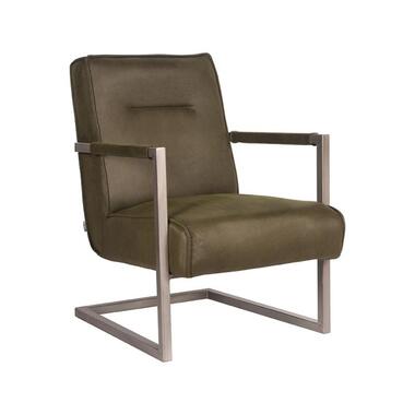 LABEL51 Fauteuil Jim - Army green - Microfiber product