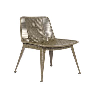 LABEL51 Fauteuil Rex - Army green - Rotan product