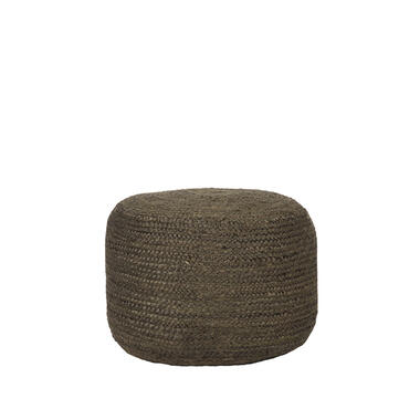 LABEL51 Pouf Jute - Vert armée - Jute - 50 cm product