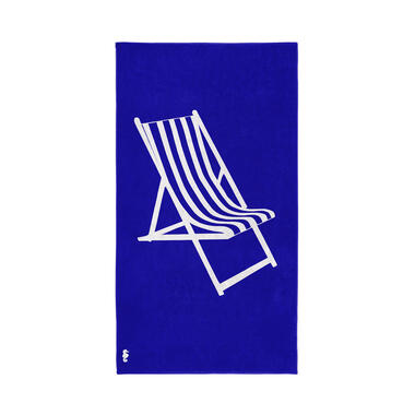 Seahorse Take a seat - Strandlaken - Katoen - 100x180cm - Blauw product