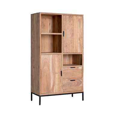 Livingfurn - Cabinet Oslo - 40x86x135 - Bois d'acasia - Marron product
