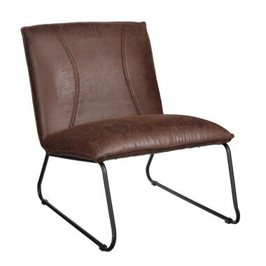 Mica Decorations Braga Fauteuil - Stof Rawhide - Brown product